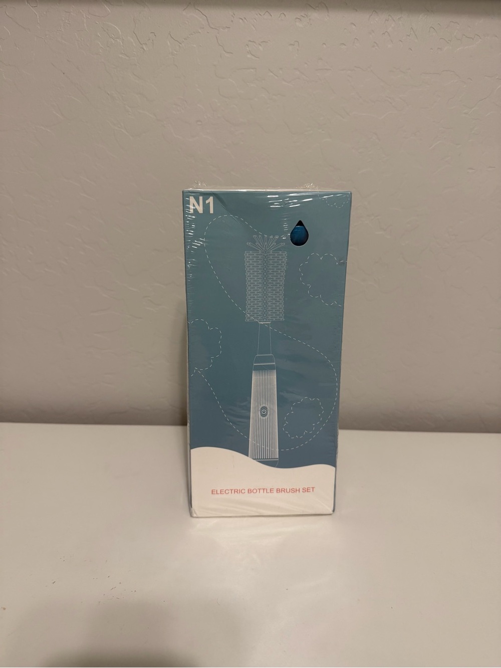 Electric Bottle Brush Set - Blue